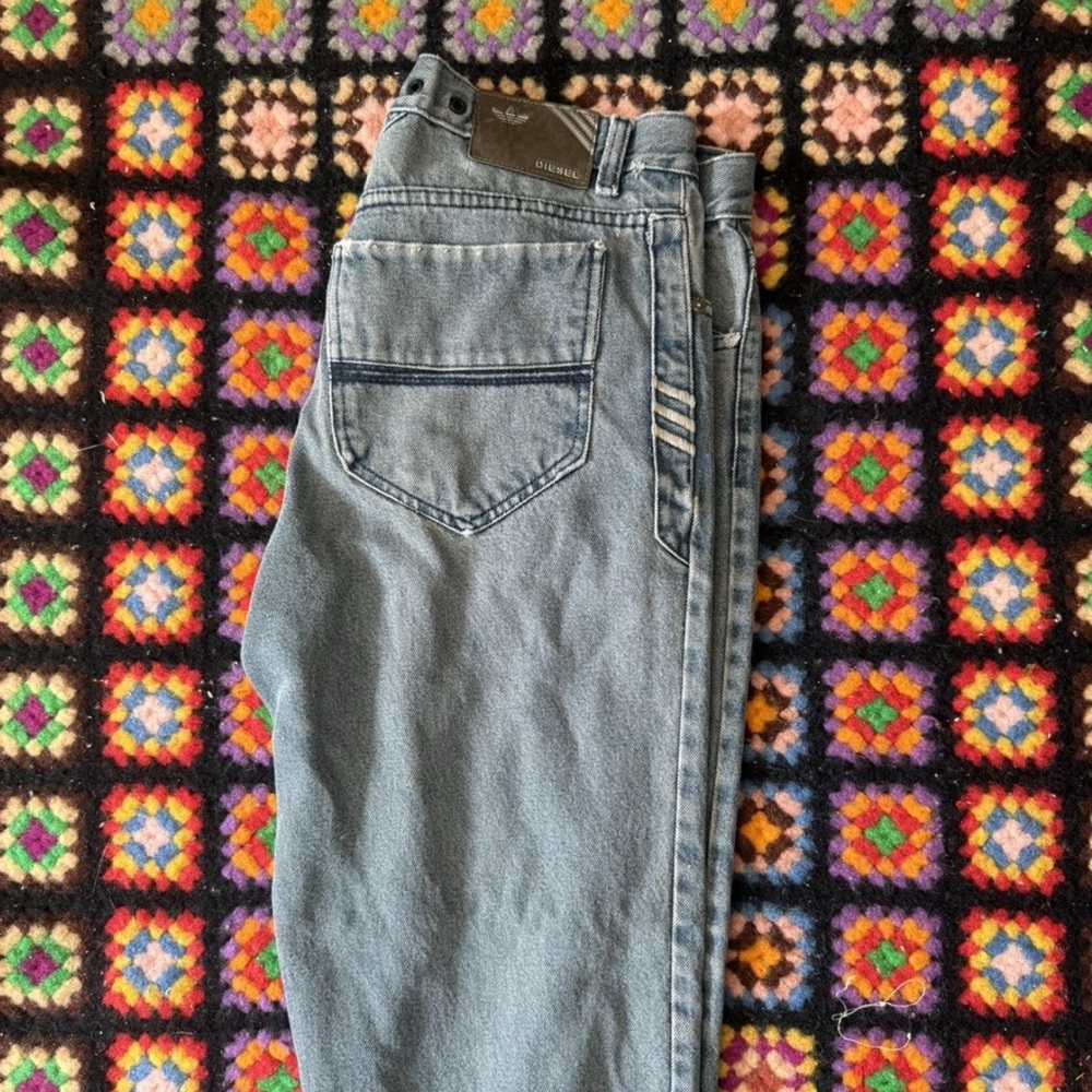 RARE VINTAGE ‼️‼️Adidas x Diesel denim pants